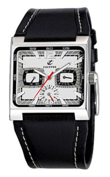 Uhrenarmband Calypso K5179 Leder Schwarz