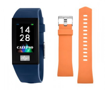 Uhrenarmband Smartwatch Calypso K8500.5 Kunststoff Orange 13mm