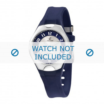 Calypso Uhrenarmband K5162-4 Kunststoff Blau