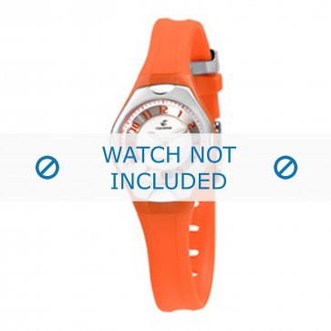 Calypso Uhrenarmband K5163-6 Kunststoff Orange