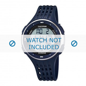 Calypso Uhrenarmband K5664-2 Kunststoff Blau