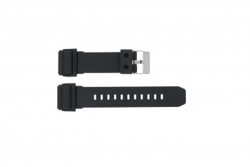 Casio Uhrenarmband GD-400-1 Gummi Schwarz 26mm 