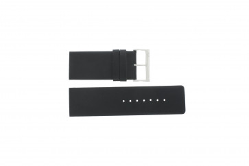 Davis Uhrenarmband BB0330 Leder Schwarz 30mm 