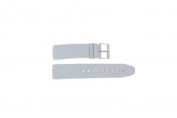 Davis Uhrenarmband BB1544 Leder Weiß 22mm 