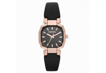 Uhrenarmband Diesel DZ5366 Leder Schwarz 10mm