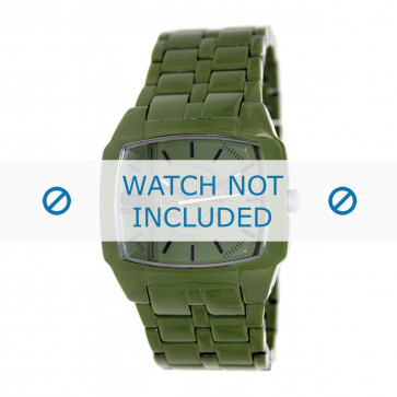 Diesel Uhrenarmband DZ1550 Kunststoff Grün 21mm