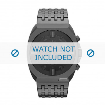 Diesel Uhrenarmband DZ4263 Metall Grau 28mm