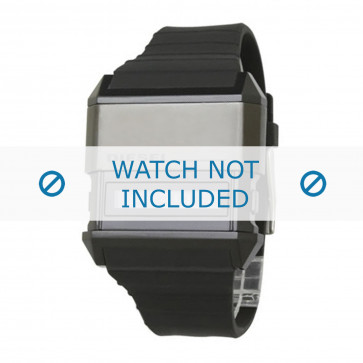 Diesel Uhrenarmband DZ7200 Silikon Schwarz 30mm