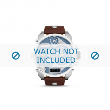 Uhrenarmband Diesel DZ7322 Leder Braun 28mm