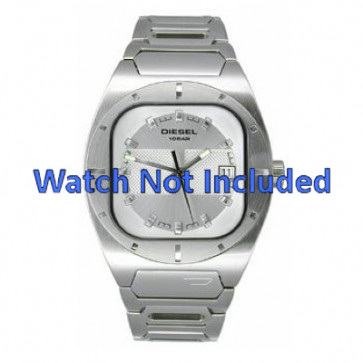 Diesel Uhrenarmband DZ4116 Metall Weiss 19mm