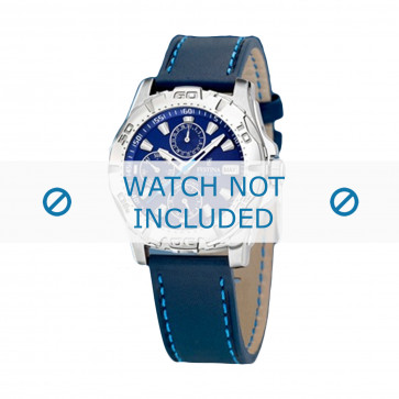 Uhrenarmband Festina F16243-7 Leder Blau 21mm