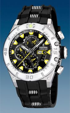 Uhrenarmband Festina F16528 Kautschuk Schwarz