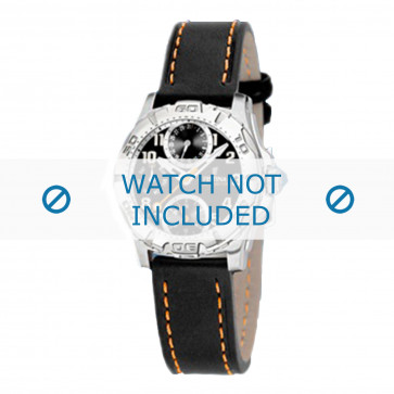 Uhrenarmband Festina F16244-C Leder Schwarz 17mm