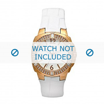 Guess Uhrenarmband W11558L1 Leder Weiss