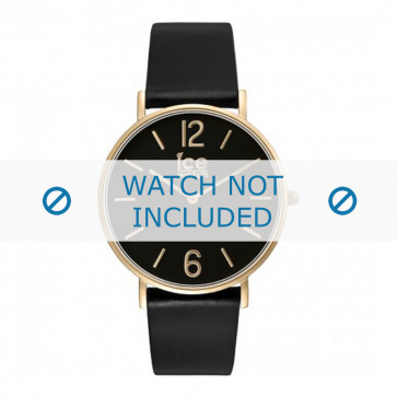 Ice Watch Uhrenarmband CT.BGD.36.L.16 Leder Schwarz 18mm