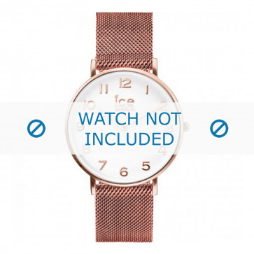 Ice Watch Uhrenarmband 012711 / 012710 / 012709 Metall Rosé 20mm