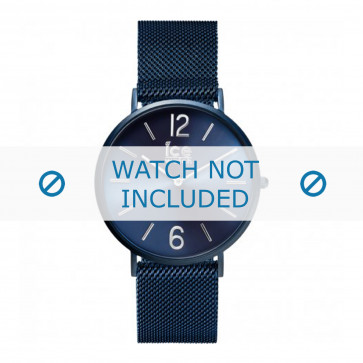 Ice Watch Uhrenarmband 012712 / 012713 Metall Blau 20mm