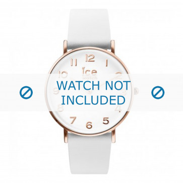 Uhrenarmband Ice Watch CT.WRG.36.L.16 Leder Weiss 18mm