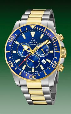 Uhrenarmband Jaguar J862.1 Stahl Zweifarbig