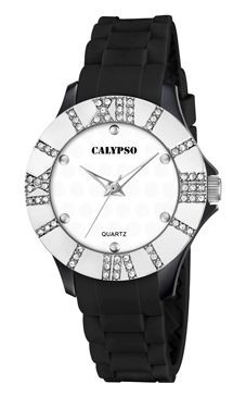 Uhrenarmband Calypso K5649-4 Kautschuk Schwarz