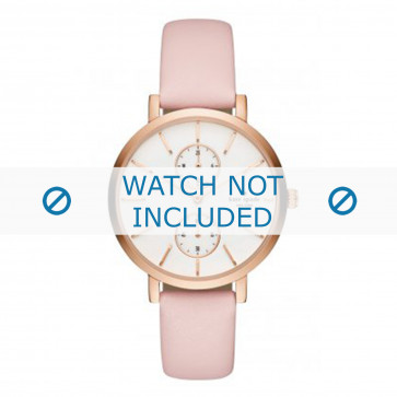 Uhrenarmband Kate Spade New York KSW1335 Leder Rosa 16mm