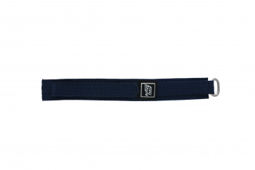 Uhrenarmband Universal 5883-06-20 Klettband Blau 20mm