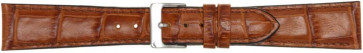 Uhrenarmband Poletto 454.02.18 Leder Cognac 18mm