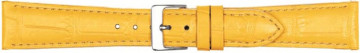 Uhrenarmband Poletto 454.13.18 Leder Gelb 18mm