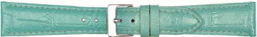 Uhrenarmband Poletto 454.10.22 Leder Hellgrün 22mm