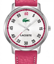 Uhrenarmband Lacoste 2000567 / LC-41-3-14-2199 Leder Rosa 20mm