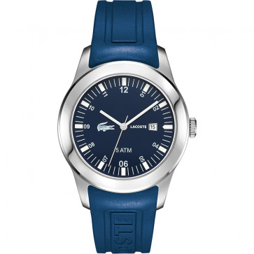 Lacoste Uhrenarmband 2010672 / LC-11-1-14-2396 Kautschuk Blau 22mm