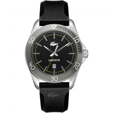 Lacoste Uhrenarmband 2010509 / LC-31-1-27-2232 Kautschuk Schwarz 22mm