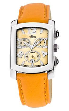 Uhrenarmband Lotus 15276/C Leder Orange