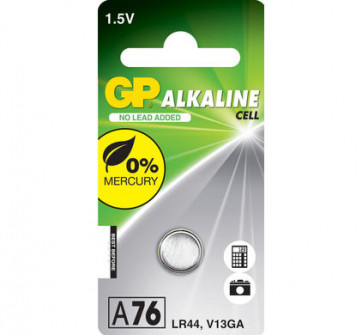 GP Knopfzelle Batterie A76 / LR44 / V13GA - 1.5v