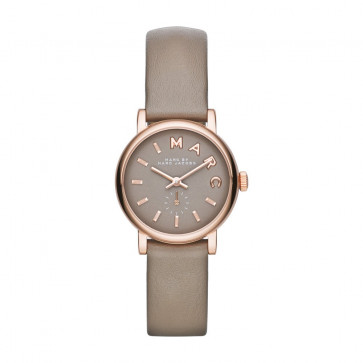 Uhrenarmband Marc by Marc Jacobs MBM1318 Leder Taupe 14mm