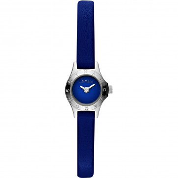 Uhrenarmband Marc by Marc Jacobs MBM1342 Leder Blau 7mm