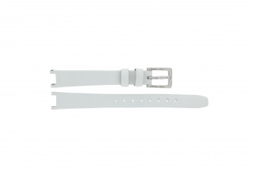 DKNY Uhrenarmband NY8782 Leder Weiß 13mm 
