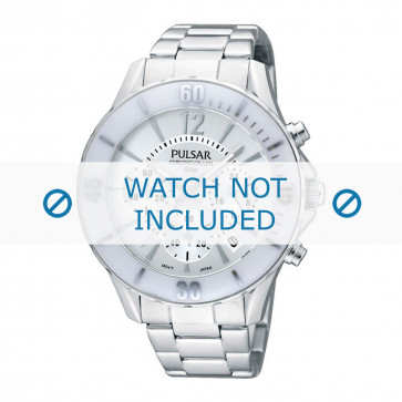 Uhrenarmband Pulsar PT3173X1 / VD53-X057 / PR882X Stahl 18mm