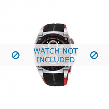 Seiko Uhrenarmband SNA749P1 / 7T62 0GR0 Kautschuk Schwarz 22mm