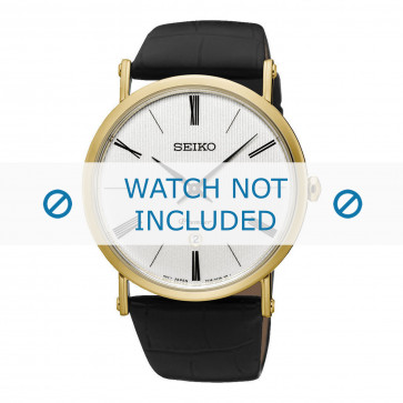 Seiko Uhrenarmband SKP396P1 / 7N39 0CA0 Leder Braun 24mm