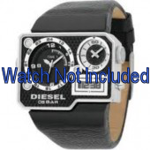 Uhrenarmband Diesel DZ7101 Leder Schwarz 39mm