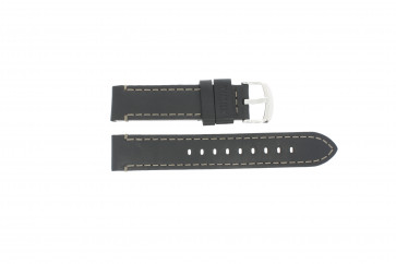 Timex Uhrenarmband TW2P58800 Leder Schwarz 20mm 