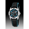Uhrenarmband Lotus 15651-4 Leder Schwarz 18mm