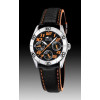 Uhrenarmband Lotus 15651-5 Leder Schwarz 18mm