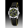 Uhrenarmband Lotus 15651-6 Leder Schwarz 18mm
