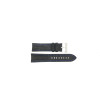 Uhrenarmband Universal 395.01.05 Leder Schwarz 22mm