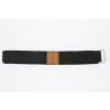 Uhrenarmband Universal B001B-20 Klettband Schwarz 20mm