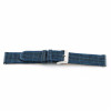 Uhrenarmband Universal C600 Leder Blau 12mm