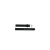Uhrenarmband Universal 800R.01 Leder Schwarz 12mm