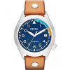 Uhrenarmband Fossil AM4554 Leder Braun 22mm